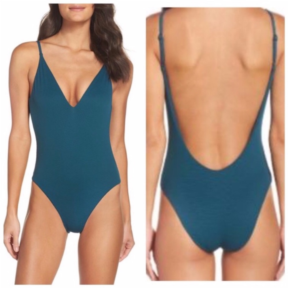 Leith One Piece Swimsuit - Teal Abyss
